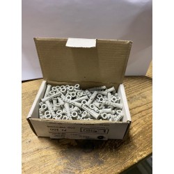 Scatola 200 Tasselli ad Espansione in Nylon 6x30 mm Gipso Metal - Cod. VNF02006