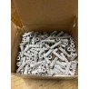 Tasselli ad Espansione in Nylon con Collarino e Vite Akifix 6x30 mm - Cod. NF02002B (Lotto da 50 pezzi)
