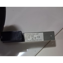 Lampioncino cilindrico in acciaio inox mod.DELTA503  nuovo