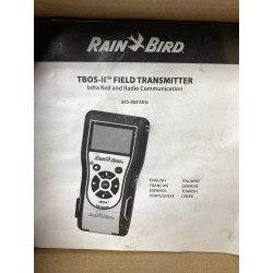 Programmatore Portatile Trasmettitore da Campo Rain Bird TBOS-II Field Transmitter - E.U. Version con Alimentatore e Manuale
