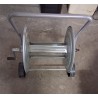 Carrello avvolgitubo da giardino in acciaio zincato  nuovo