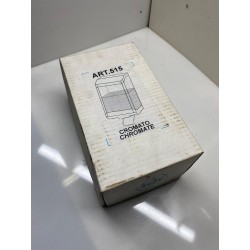 Dispenser Sapone Liquido da Parete Cromato a Pressione - Art. 515 Completo di Kit Fissaggio