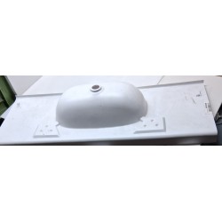 Lavello rettangolare da 880x320x135 mm    nuovo
