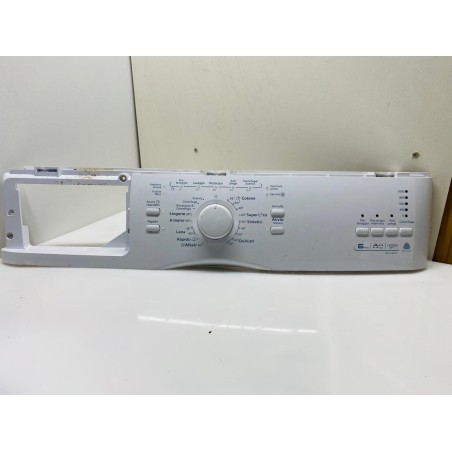 PANNELLO FRONTALE CRUSCOTTO PER LAVATRICE WHIRLPOOL DLC 6010 CON SCHEDA DISPLAY 461971403791