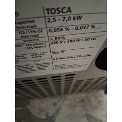 Stufa a pellet  Zibro Tosca   usata