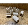 Lotto 20 Clip Fermatelo 20mm (1/2") per Serre, Tunnel da Orto e Giardino