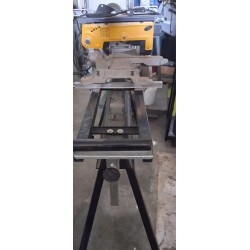 Troncatrice combinata DeWalt DW711  con cavalletto  usato