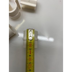 Lotto 20 Clip Fermatelo 25mm (3/4") per Serre, Tunnel da Orto e Giardino