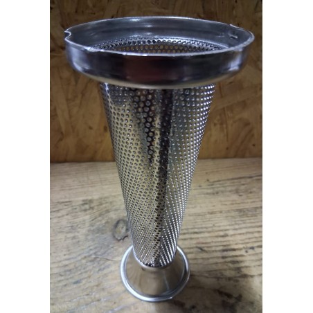 cono filtro in acciaio inox Reber  da 7 cm   nuovo