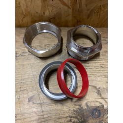 Raccordo Diritto Legrand RTA 382049 / ITA 82049 per Guaina Flessibile Ø 50,5 M63x1,5