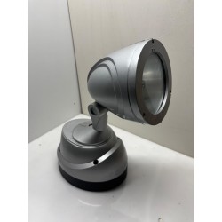 Proiettore Orientabile da Esterno Disano 1524 ELFO DIFF. CDM-T 70W IP65 Argento Sabbiato (43192100)