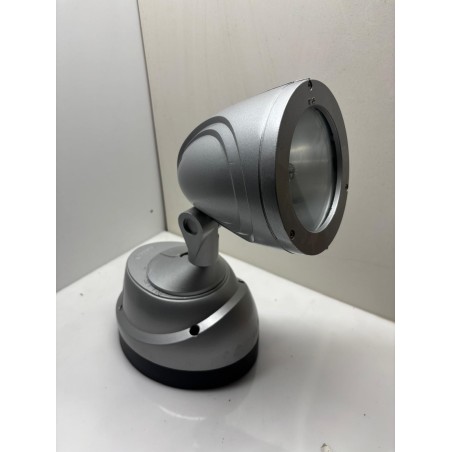 Proiettore Orientabile da Esterno Disano 1524 ELFO DIFF. CDM-T 70W IP65 Argento Sabbiato (43192100)