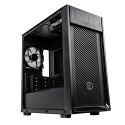 CASE MINITOWER NO PSU ELITE 300 BK 2U3.2 5,25/3,5/2,5 BLACK MATX MITX