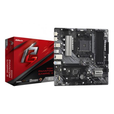 ASROCK B550M Phantom Gaming 4 (AM4) (D)