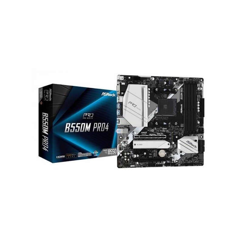 ASROCK B550M PRO 4 (AM4) (D)