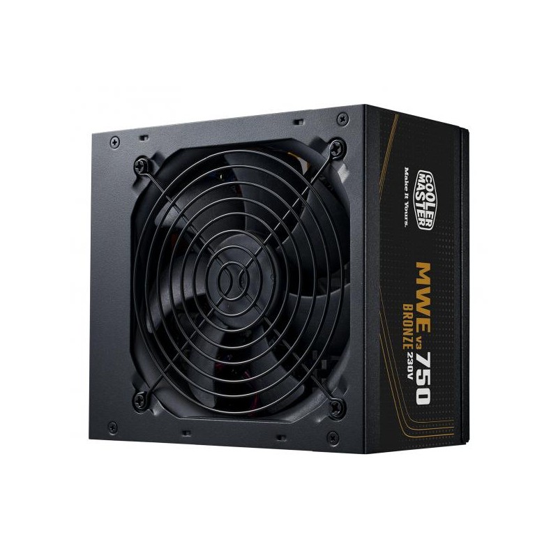 ALIMENTATORE 750W BRONZE 80+ NO MOD NO MODULARE 120MM V3 230V MWE ATX