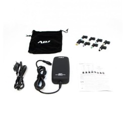 ALIMENTATORE NOTEBOOK 120W MINI BK 8 CONN 3PIN AUTO CON PORTA USB ADJ