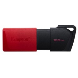 PEN DRIVE 3.2 128GB TYPE-A EXODIA M BLACK/RED KINGSTON CAPPUCCIO REMOVI