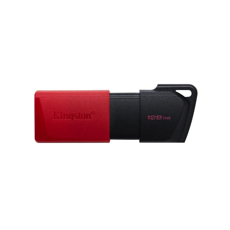 PEN DRIVE 3.2 128GB TYPE-A EXODIA M BLACK/RED KINGSTON CAPPUCCIO REMOVI