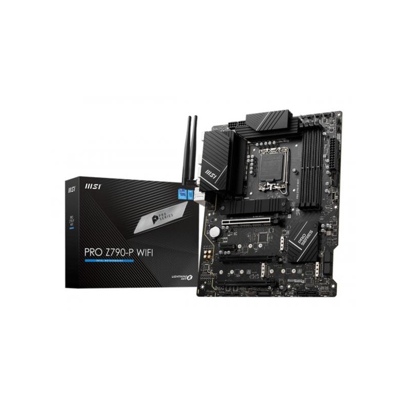 MB MSI PRO Z790-P WIFI DDR5 S1700 13GEN 4D5 6S3 M.2 U3 GBL RAID H/D
