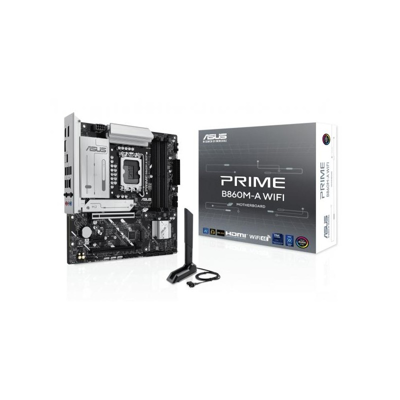 MB ASUS PRIME B860M-A WIFI 1851 4D5 2M.2 4S3 1HD/2DP MATX