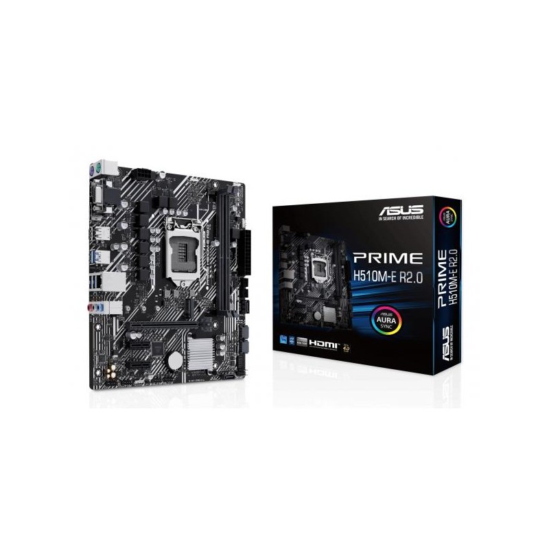 MB ASUS PRIME H510M-E R2.0 S1200 2D4 4S3 GBL M.2 U3.2 VGA/HDMI/DP