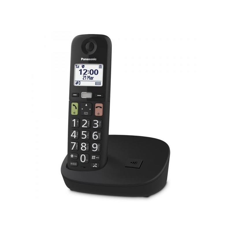 TELEFON0 CORDLESS PAN TGU110 NERO GAP FAV KEY/LCD 1.8/EASY USE