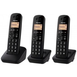 TELEFON0 CORDLESS PAN TGB612 NERO TRIO 18ORE/ID CHI./RUBRICA 50 NUM.