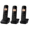 TELEFON0 CORDLESS PAN TGB612 NERO TRIO 18ORE/ID CHI./RUBRICA 50 NUM.