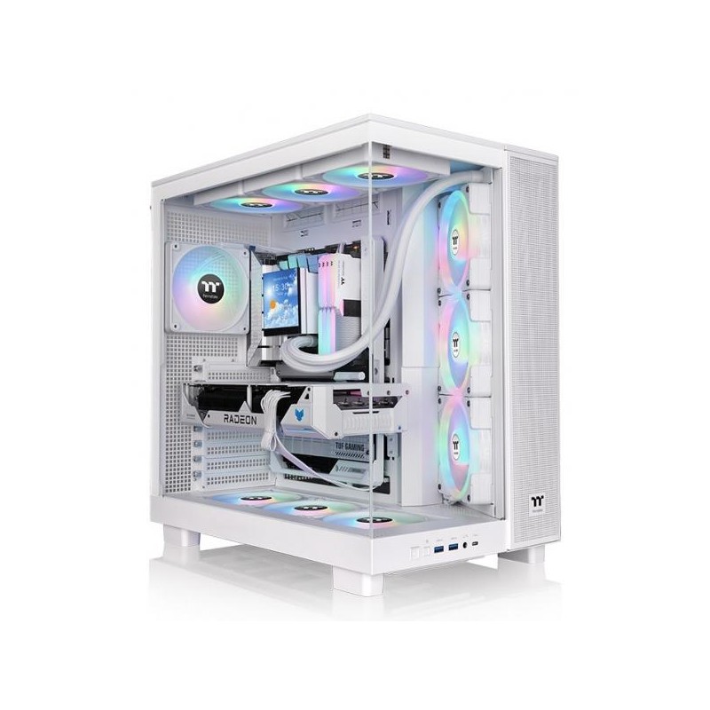 PC- Case Thermaltake View 380 XL TG ARGB Snow White