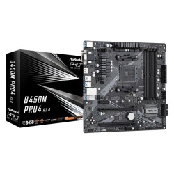 ASROCK B450M PRO4 R2.0(AM4) (D)