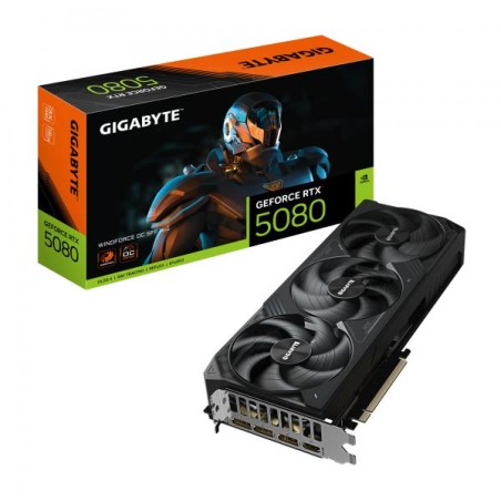 VGA Gigabyte GeForce? RTX 5080 16GB WINDFORCE SFF