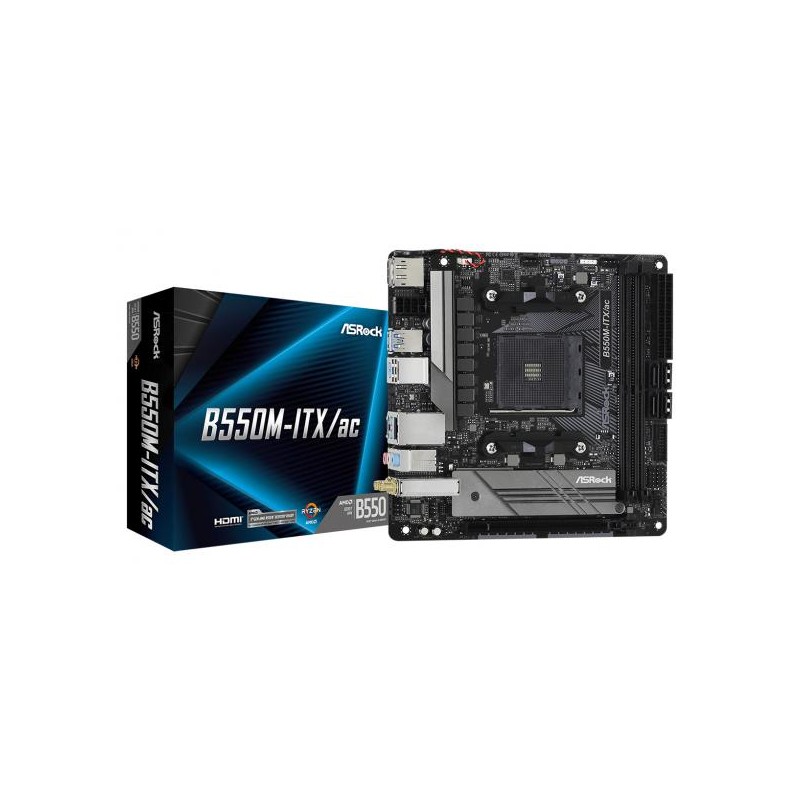 ASROCK B550M-ITX/AC (AM4) (D)