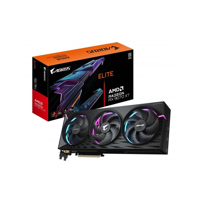 VGA Gigabyte Radeon RX 9070 XT ELITE 16GB AORUS