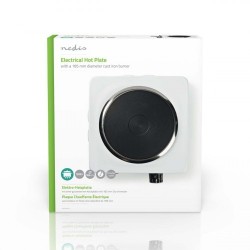 Piastra riscaldata elettrica | 1500 W | 185 mm | Protezione da surriscaldamento