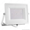 V-TAC MULTIPRESA 5 POSTI COLORE BIANCO CON INTERRUTTORE LUMINOSO - SKU 8712