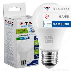 V-TAC VT-1947 Lampadina LED E14 4W Candela a Fiamma Tortiglione Filamento Ambrato 2200K - SKU 7116
