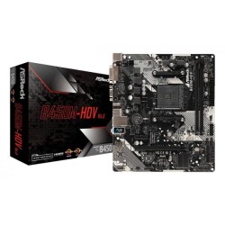 ASROCK B450M-HDV R4.0 (AM4) (D)