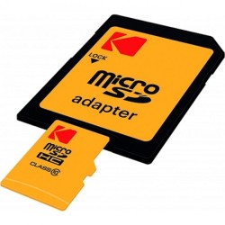 SD MICRO 16GB CL10 EXTRA CON ADATT. KODAK