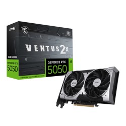 VGA MSI RTX 5050 8GB VENTUS 2X OC 8GB GDDR6 HDMI/3DP
