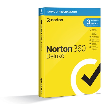 INT.SEC. 3DEV 1Y 25GB 360 DELUXE NORTON 12MO GENERIC RSP MM GUM
