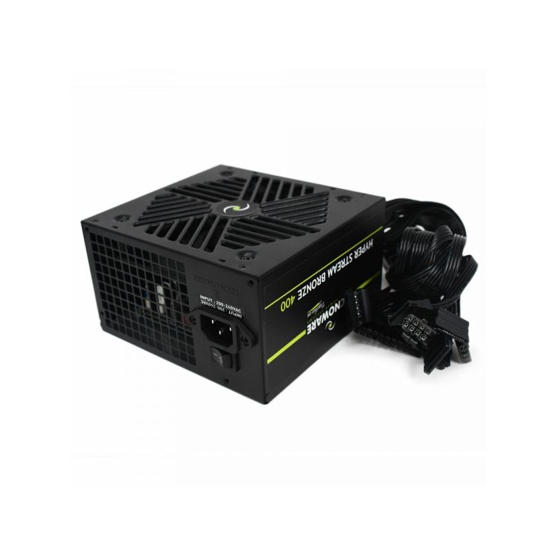 ALIMENTATORE 400W HYPER STREAM BRONZE 2*MOLEX 4*SATA HIGH EFF  85%