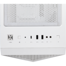 CASE MID-TW MPG GUNGNIR 110R WHITE WHITE NO PSU ATX/MATX/MINI-ITX