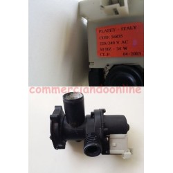POMPA SCARICO codice 56835 PER LAVATRICE ARISTON AVSD 109 IT USATO VLX