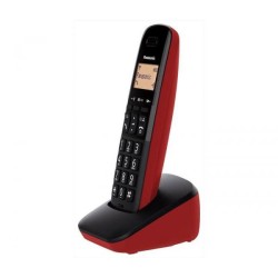 TELEFONO CORDLESS PAN TGB610 ROSSO ORA/ID CHI./RUBRICA 50 NUM/18 ORE