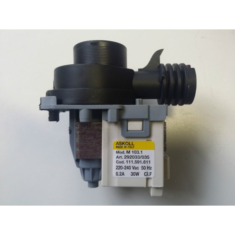 POMPA M103.1 codice 111591611 PER LAVASTOVIGLIE ELECTROLUX TT800 USATO VLX