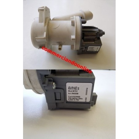 POMPA DI SCARICO M253 art.RN0008 PER LAVATRICE CANDY CS F105-01S   USATO VLX