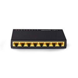 SWITCH DI RETE | 8 PORTE | 1 GBPS | SPIE LED