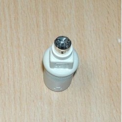 ADATTATORE ATTACCO TASTIERA PS2 PC  MINI DIN 06 DIN 05 M/F lrx1.3