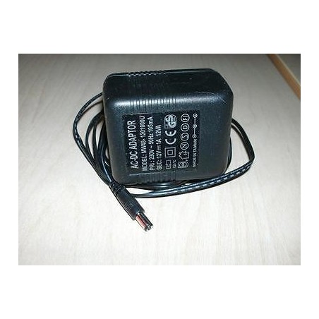ALIMENTATORE ESTERNO  MODEL MW48-1201000U 12V 1A USATO lrx